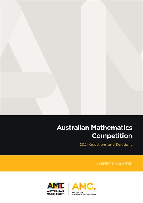 australian mathematics competition past papers pdf|2021 AMC Solutions Booklet .